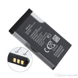 BL-5C batteries For Nokia N70 N72 2600 2610 3100 3105 3120 3125 3230 3555 3600 6620 6267 Replacement Batterie High quality
