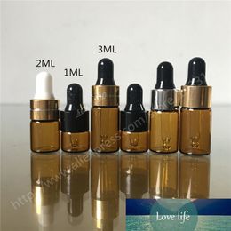100pcs/lot Dropper Bottle ,Small Vials With Pipette For Cosmetic Perfume Essential Oil Bottles