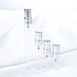 Fast Delivery Empty refillable perfume atomizer 2ml 3ml 5ml 10ml mini glass perfume bottles for cosmetic