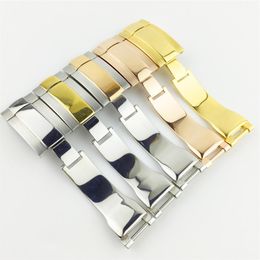 316 Stainless Steel Watch Buckle Folding Clasp For Rol watch band buckle clasp replace 16mm*9mm Butterfly Clasp