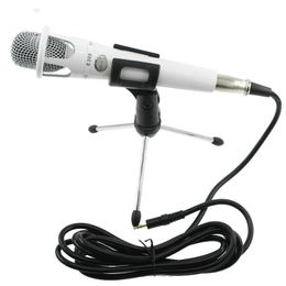 Neuer E300 -Kondensator -Handheld -Mikrofon XLR Professionelles großes Membran Mikrofon mit Stand für Computer Studio Vocal Recording Karaoke