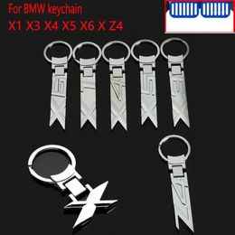 Keychains For X1 X3 X4 X5 X6 Z4 E84 F48 E83 F25 G01 F26 G06 E53 E70 F15 G05 F16 E71 Performance 3D Metal Car Keychain Keyring Pendant1