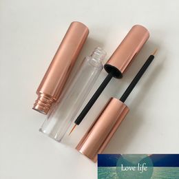 10ml Empty Cosmetic Mascara Tube Rose Gold Eyelash Refillable Bottle Eyeliner Lbe