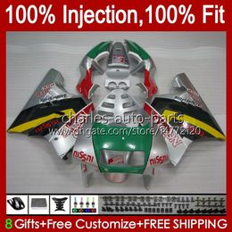 Injection For HONDA NSR250R MC28 PGM4 94 95 96 97 98 99 102HC.29 NSR 250 R 250R NSR250 R 1994 1995 1996 1997 1998 1999 Fairing silvery green