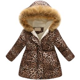 New Fashion Girls' jackets Winter Jacket For Girls Kids Cotton Jacket Hooded Coats & Parkas Thick Kids Coat Boy Clothes 3-10t LJ200828