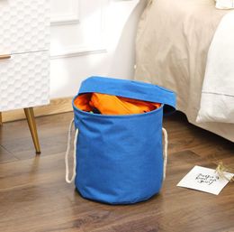 Storage Boxes & Bins 30*30CM Old Toy Bucket Bag Fabric Bedroom Quick Clean-up Home Organising Storage1