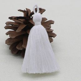 20pcs 8cm Pure Cotton Tassel Fringe Diy Craft Supplies Jewelry Curtains Decor Material Tassel Trim Garments Accessories Tassels H jllREO