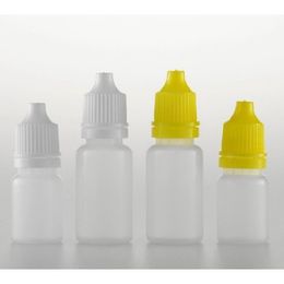 1000pcs 5ML10ML Plastic Dropper Bottle Empty Oil ,Clear Eye Drops bottle, E Liquid storage Bottles