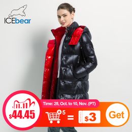 New Winter Women Jacket Fashion Woman Cotton High Quality Female Parkas Hooded Women's Coats Brand Clothing 201103