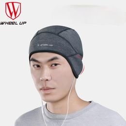 Wheel Up Fleece Polar Running Skiing Riding Hat Men's Bike Headwear Winter Cycling Caps Windproof Warm Thermal Ski Cap M430 & Masks