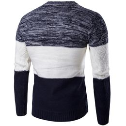 Casual Sweater Men Slim Fit Knitwear Outwear Warm Winter Sweaters 201105