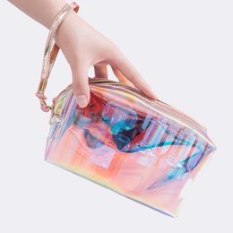 HBP ins wind Hyunya briefcase octagonal cosmetic bag cute waterproof large-capacity portable girl pouch portable make up bags tran2951