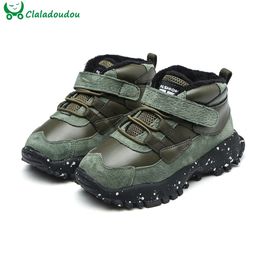 Claladoudou 12- Brand Winter Baby Tennis Shoes Black Thin Velvet Baby Boy Shoes Leopard Babyshoes Toddler Sneakers 0- LJ201104