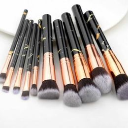 Brand New 10pcs High Quality Professional Cosmetic Brush Tool Is Suitable for Cosmetics #45