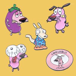 PC900 Cartoon Dog Enamel Pin Brooches Cartoon Metal Brooch Pins For Women Men Hat Bag Badge Collar Jewelry1