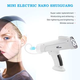 Vanadium Titanium Crystal Injection Gun Mesotherapy Rejuvenation Wrinkle Removal Beauty Machine No Needle Skin Care Tool