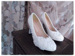 Plataforma De Novia Zapatos Blancos Oferta Online | DHgate.com