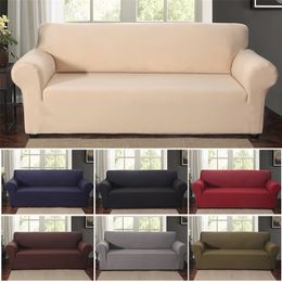High Grade Elastic Sofa Cover Stretch Furniture Covers Elastic Sofa Slipcover for Living Room Couch Case Covers 1/2/3/4 Place LJ201216