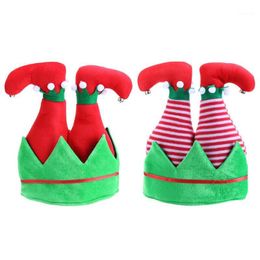 Christmas Decorations Bright Hat Adult Child Cute Santa Claus Caps Xmas Holiday Party Decoratives Supplies Festival Decorative Caps1