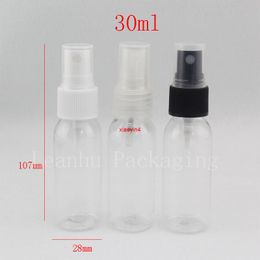 30ml High Quality Refillable Plastic Perfume Make Up clear Small Empty Spray Bottle , Travel Bottles With Pumpgood package