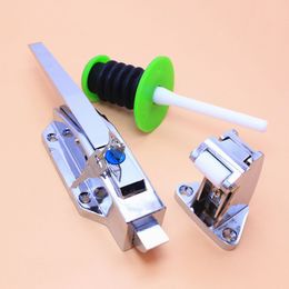 zinc alloy cam-lift safety latch Freezer handle oven hinge Cold store storage door lock hardware pull part Industrial plant