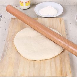 2 Size Kitchen Wooden Rolling Pin Kitchen Cooking Baking Tools Accessories Crafts Baking Fondant Cake Decoration Dough Roller