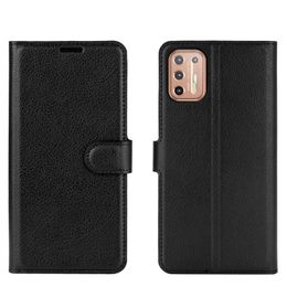 Leather Wallet Case for Moto G9 Power G 5G Plus flip cover for Moto One Fusion G8 E6 Plus G Stylus Power Cases