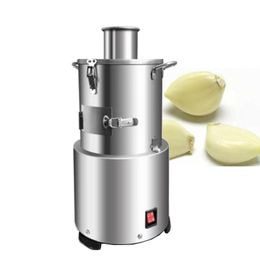 2021 Small electric garlic peeling machine/Stainless Steelgarlic dry peeling machine Garlic Peeler Peeling Machine 30kg/h