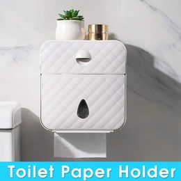 Creatives Toilet Paper Holder Waterproof Paper Towels Holder For Kitchen Bathroom Toilet Roll holder Paper Case Storage Box Y200407