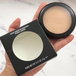 Extra Dimension Skinfinish Highlight Powder 9G Face Skin Finish Highlighter Makeup Double Gleam Facial Natural Luminous Highlighting Cosmetics Cake Powders