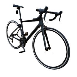 Carbon Fibre Frame Road Bike Bicycle 16 / 18 Speed Multi Speed Bicycles Wind Breaking Frame Set Brake Variable Integrated Bikes