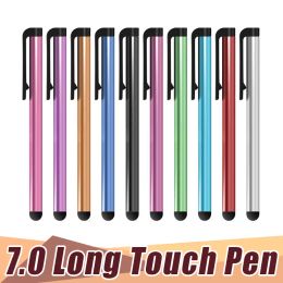 1000pcs Universal Capacitive Stylus Pen Touch Screen Highly Sensitive Pens 7.0 Suit for Samsung Tablet PC Cell Mobile Phone