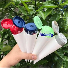 150ml/g 10/30/50pcs Empty Cosmetic Emulsion Refillable Bottle, Soft Hose Facil Cleanser Tubes, Squeeze Lotion Bottleshigh qualtity