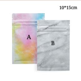 10*15cm 100pcs Resealable Phone Accessories Zip Lock Packaging Bags Grocery Package Mylar Pouches Aluminum Foil Food Packing Bag