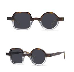 Men Polarized Sunglasses for Women Eyeglasses Fashion Round Square Frame Sun Glasses Irregular Sunglasses Gray/Dark Green Lens Vintage Eyewear