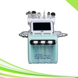 6 in 1 newest ultrasonic rf face care skin scrubber skin cleaning hydrogen oxygen facial machine