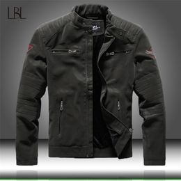 Winter Mens Bomber Jackets Casual Military Male Outwear Fleece Thick Warm Windbreaker Jacket Mens Pu Leather Baseball Coats 201218
