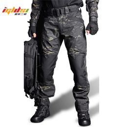 Camouflage Jogger Military Tactical Pants Men US Army Combat Waterproof Cargo Pant Multi Pockets Sweatpants Long Trousers 201109