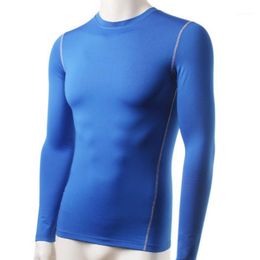 2020Arrival Outdoor Sports Men Plush Base Layer Thermal Underwear Long Sleeve Winter Undershirt T Shirt Tops1