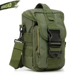 600D Nylon Bag Waterproof Military Molle Sport Bag Utility Travel Waist Bag Sling Shoulder Bags Hiking travel Outdoor Pouch 211224