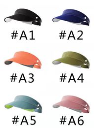 LL Yoga Vissors شعبية قبعات الكرة القماشية أزياء أزياء Sun Hat للرياضة في الهواء الطلق حزام قبعة البيسبول