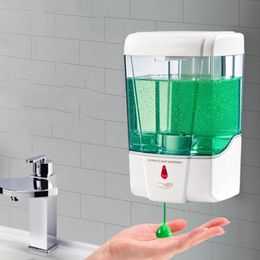 700ml Automatic Soap Dispenser Touchless Smart Sensor Battery Bathroom Liquid Soap Dispenser Handsfree Touchless Sanitizer Dispenser VT1910