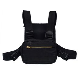 Men Women Chest Bag Multifunctional Wear-resistant Durable Chest Rig Bag for Outdoor B2Cshop Q0705