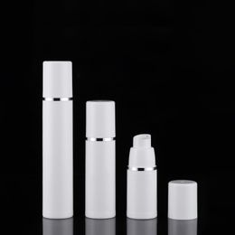 15ml 30ml 50ml mini fine clasp PP vacuum bottle bird mouth pump pressure lotion bottle cosmetic packaging