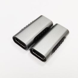 USB Connectors, High Quality Aluminium Shell USB3.1 Type-C Female to Female Adapter/5PCS