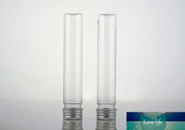 10pcs/lot 65ML clear plastic Cosmetic Mask Tube , Cylindrical candy packing bottles Pet Refillable Bottles