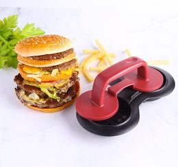 hamburger press patty maker plastic round shape stuffed cutlet burger mold mould kitchen tools