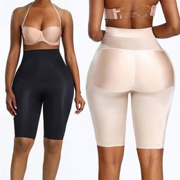 MUKATU High Waist Trainer Shapewear Body Tummy Shaper Fake Ass Butt Lifter Booties Hip Pads Enhancer Booty Lifter Thigh Trimmer 201222