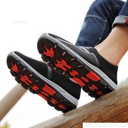 Fashion outdoor hiking 2022 running shoes men black navy blue casual sports no-brand men's sneakers trainers jogging walking