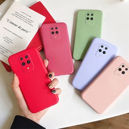The Liquid Silicone Shell Cases Suitable For Xiaomi Redmi, And The Full Protective Shockproof Sleeve Is Suitable For Note 9 Pro 9s Max